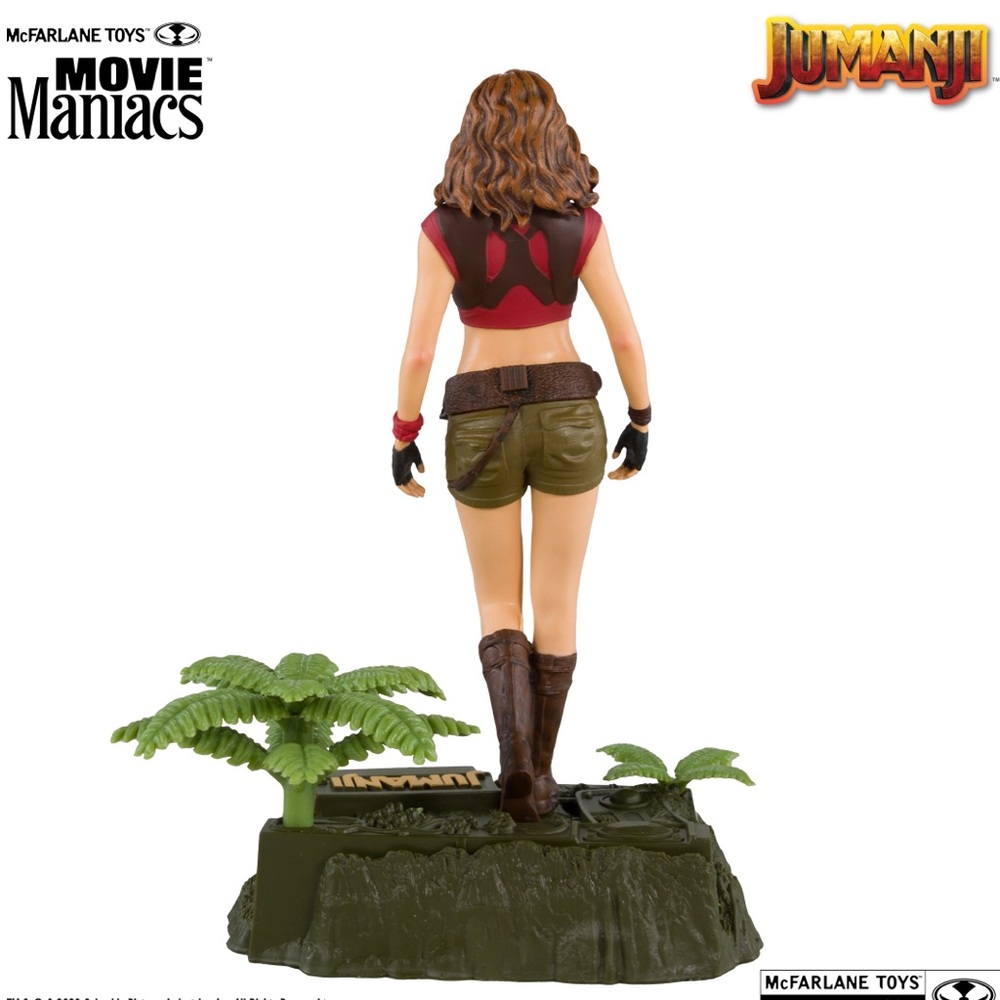 McFarlane Toys - Movie Maniacs Ruby Roundhouse (Jumanji) 6in Posed Figure - Picture 11 of 14